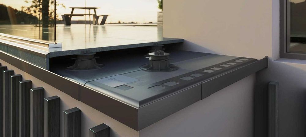 Gresowa Płyta Tarasowa drewnopodobna 60x60 20mm brąz ATAL ogród basen