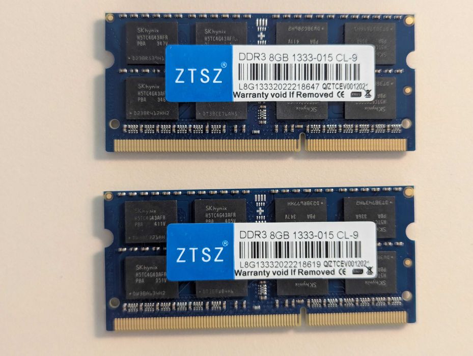 DDR3 8 GB sodimm PC3L-1333 CL9, модулі пам'яті, для нотубука