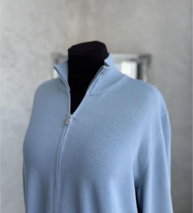 Чоловічий светр кардиган на замку gran sasso