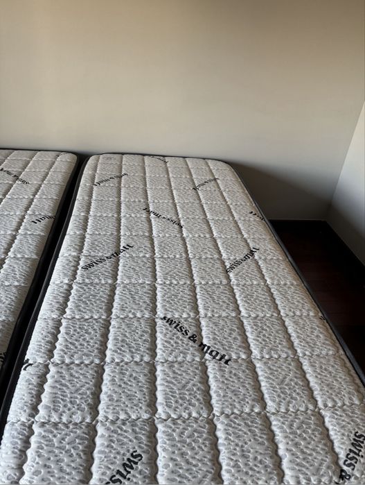 Cama articulada electrica com colchão novo