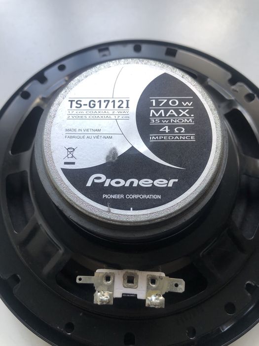 Colunas pioneer 170 w cada