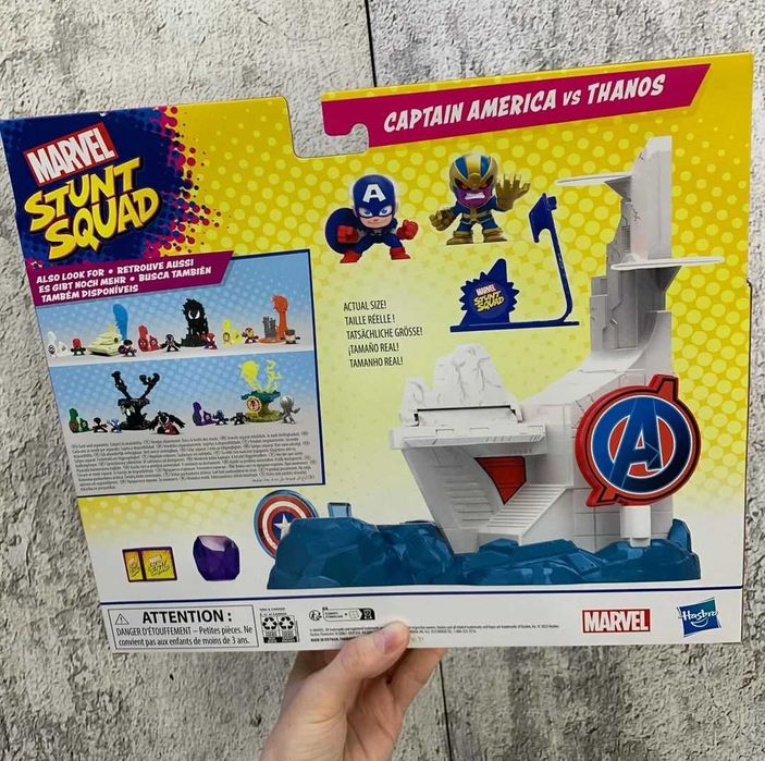 Ігровий набір Marvel | Баштовий бій | Башня супергероїв | Tower Smash