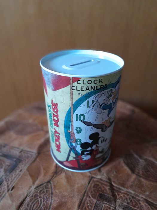 Mealheiro de Lata Disney (Mickey e Donald) - 15cm