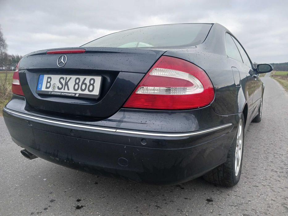 Mercedes-Benz. CLK 200 Kompressor, 1.8 benzyna, Automat, Elegance