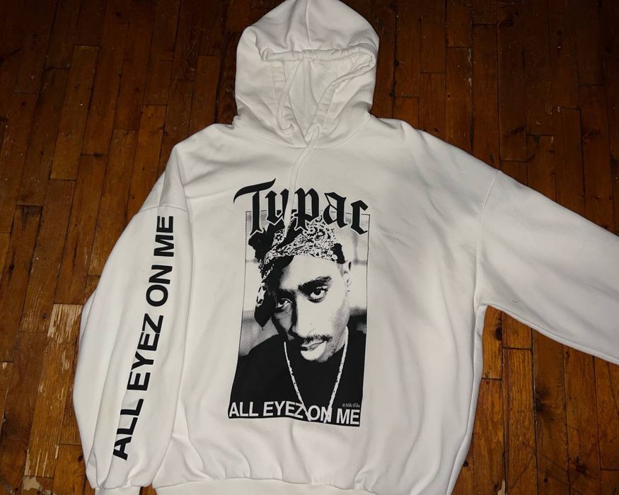 Худи Bershka Tupac print - L
