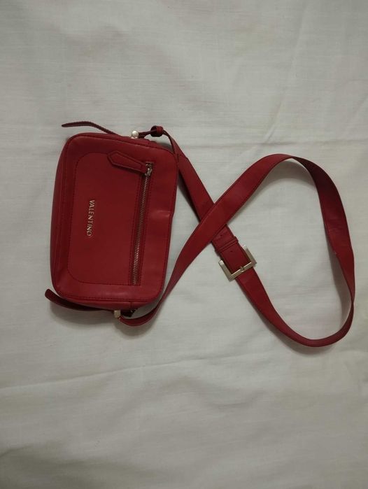 Сумка red Valentino крос боді  22*15*8 червона