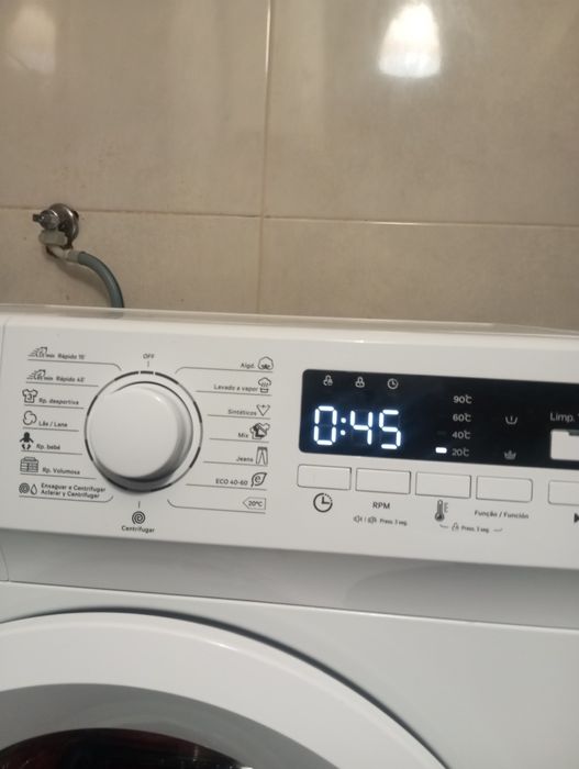 Vendo máquina de lavar 8kg