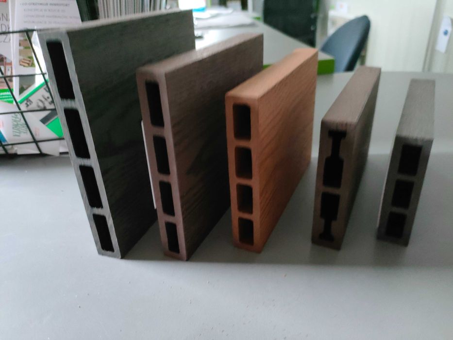 Lamele elewacyjne panele elewacje elewacja kompozyt deska kompozytowa