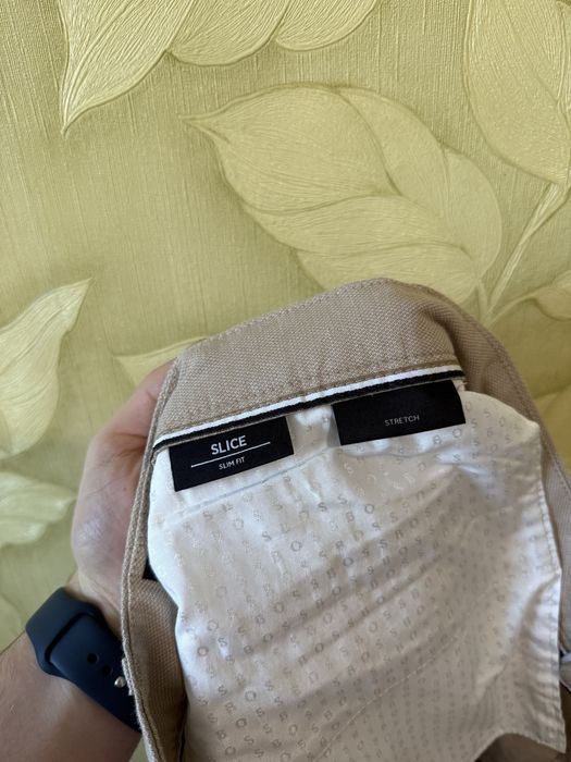 Льняные шорты Hugo Boss оригинал