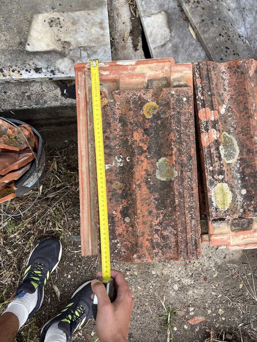 Telhas Marselha usadas