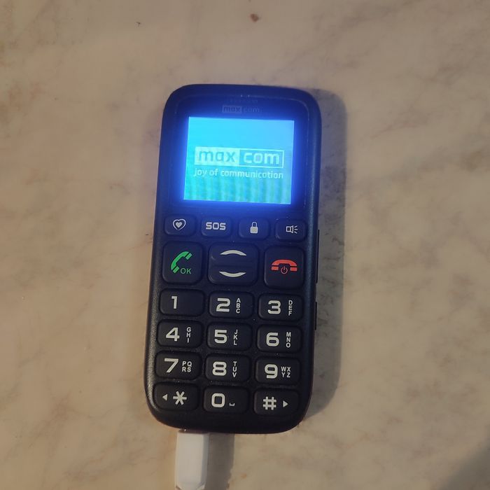 Telefon dla seniorów Maxcom MM428BB