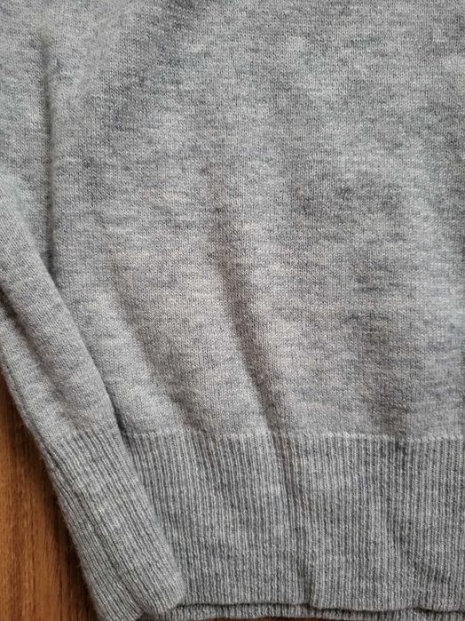 Sweter golf wełna merino i kaszmir 46 48