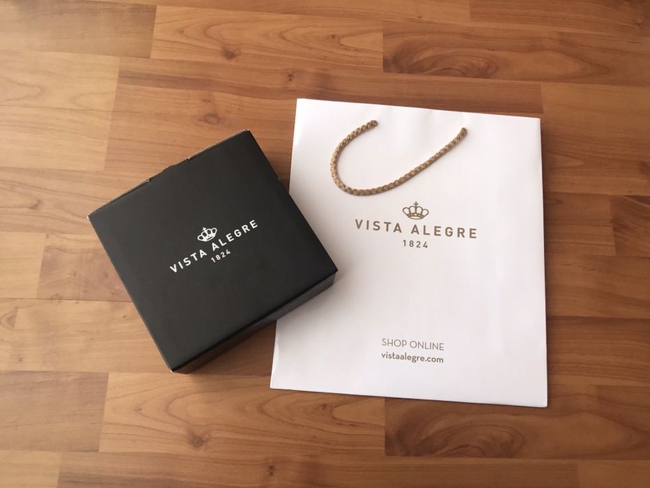 Taça Decorativa de cristal Coração Vista Alegre