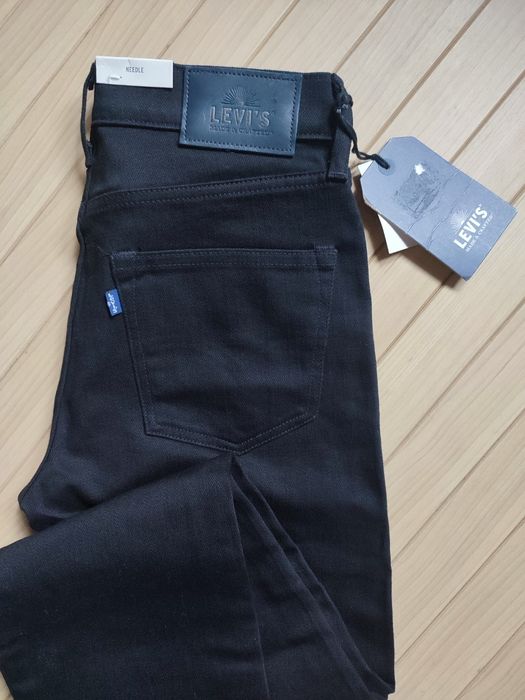 чёрные джинсы Levi's made & crafted needle narrow / 28W-34L