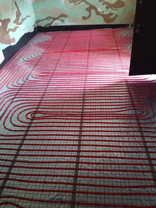 Hydraulik ogrzewania podłogowe. Wodno kanalizacyjne