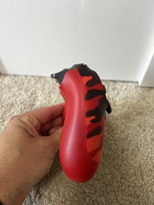 Comando Ps4 Sony Original – Red Camouflage - Dualshock 4 V2