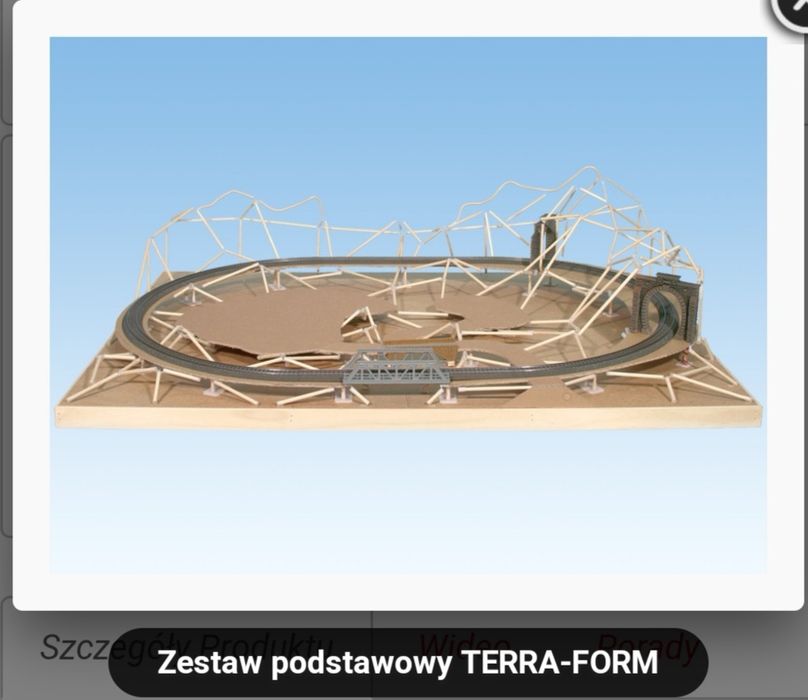 Zestaw do budowy makiety kolejowej Noch. Skala H0/TT