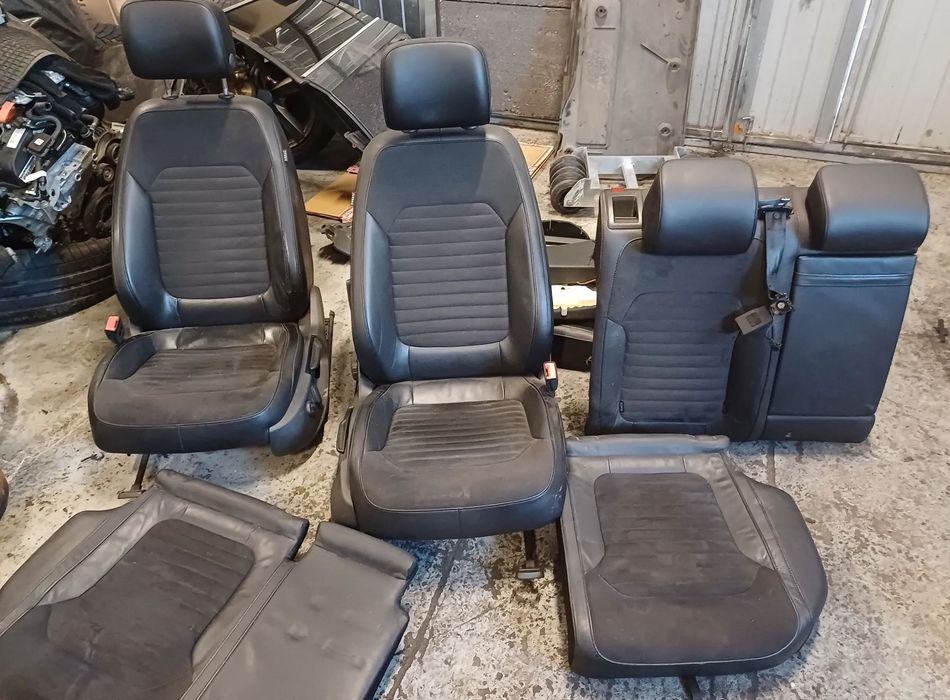Wnętrze Passat B7 kombi Skóra Alcantara EUROPA