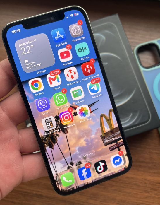 Iphone 12 Pro 256gb Graphite Neverlock