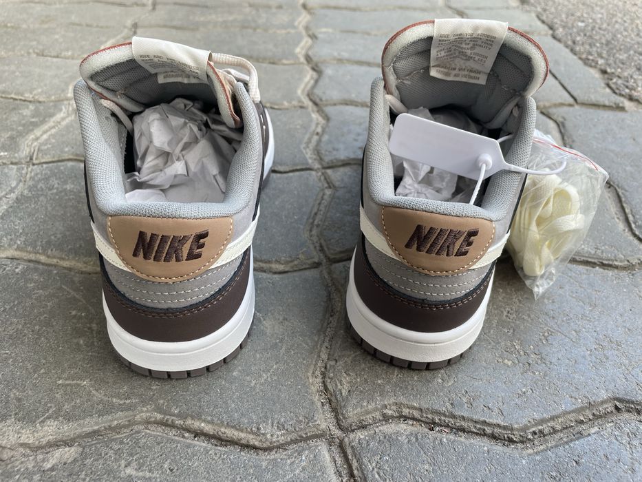Кросівки Nike Dunk Low Beige Brown Bear