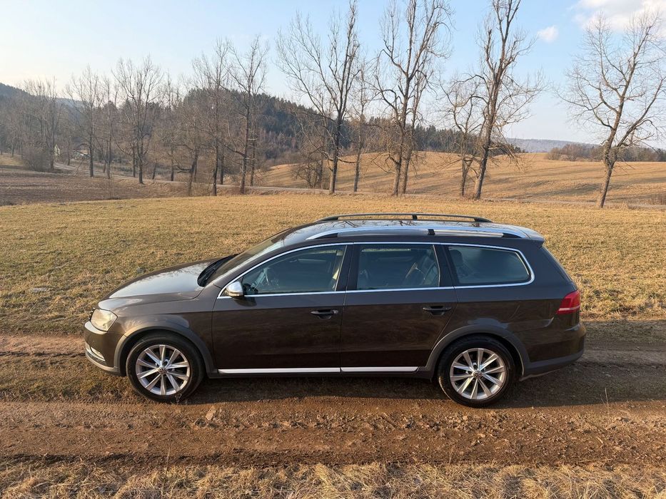 Volkswagen Passat VW Passat B7 Kombi/napęd 4x4 alltrack/do popr. blacharsko-lakierniczy