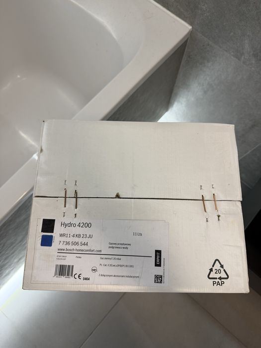 Nowy, Junkers 4200 WR 11-4KB gwarancja, podgrzewacz wody na gaz ziemny