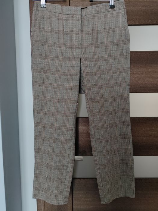 Eleganckie spodnie w kratę