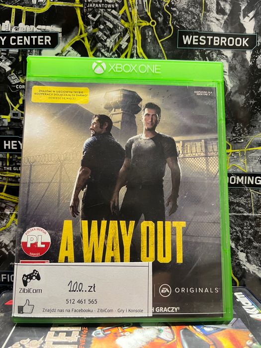 A Way Out | xbox one/series | Sklep | Kraków | Wysyłka | Wymiana