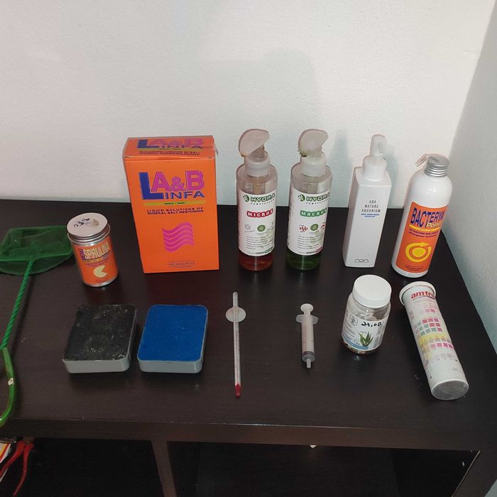 Aquário completo de água quente 50L