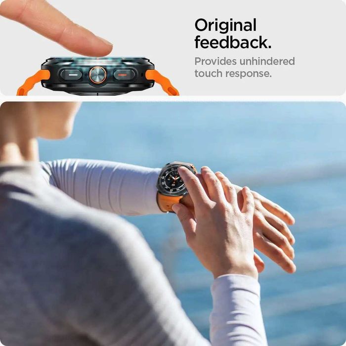 Защитное стекло Spigen Glas.TR EZ Fit 2-pack   Galaxy Watch Ultra 47mm