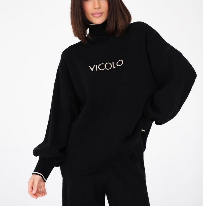 Sweter vicolo czarny