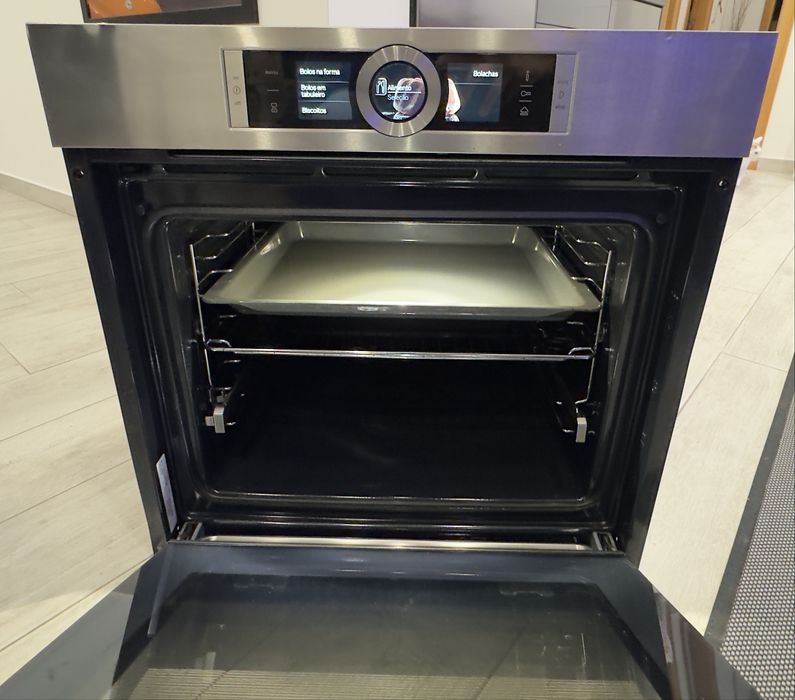 Forno  a Vapor BOSCH  Serie 8 HSG636ES1 (71 L  - Hidrolítico - Inox)
