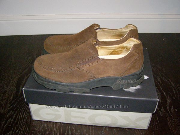 Замшевые туфли Naturino