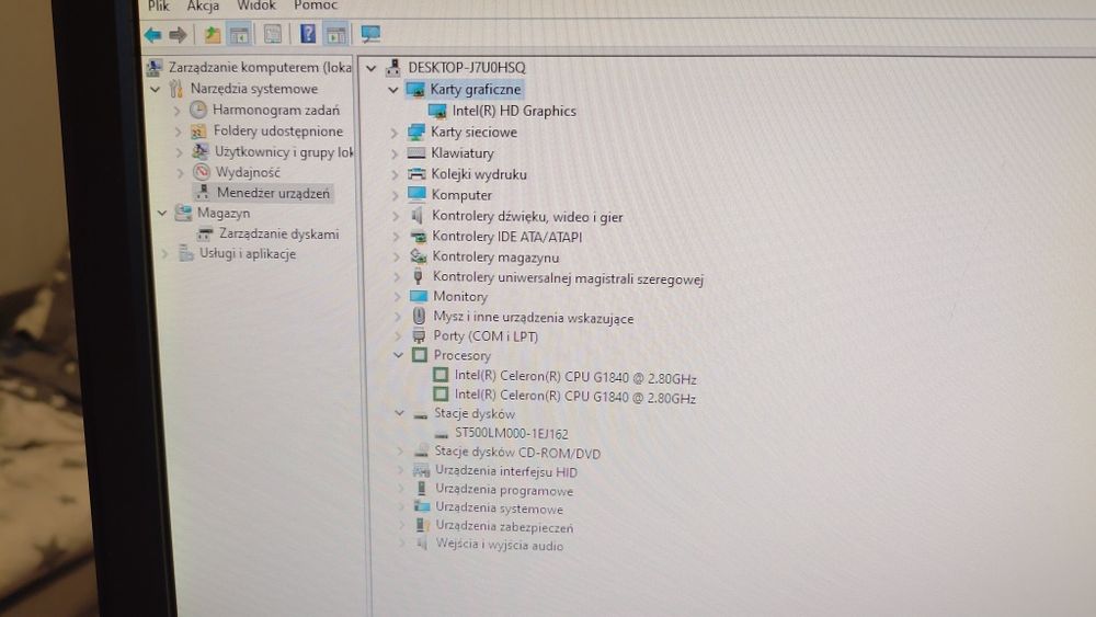 Komputer Fujitsu Esprimo E520 E85+ z monitorem
