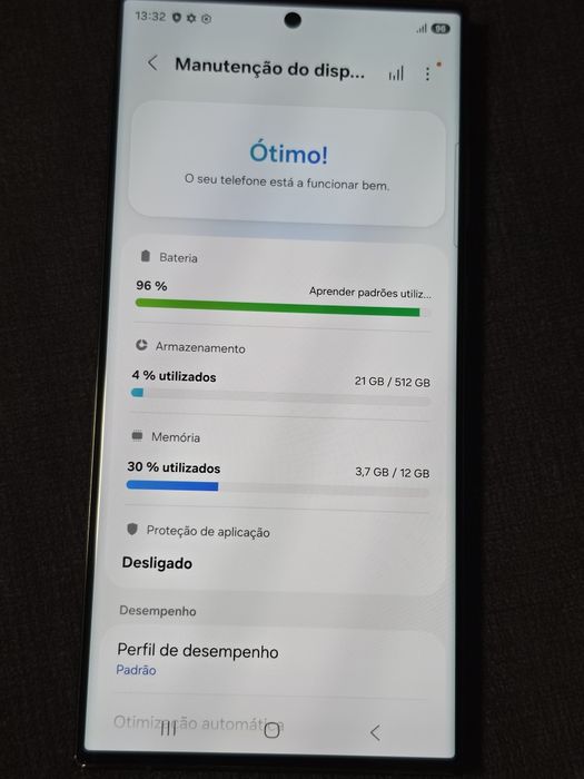 Samsung Galaxy S23 Ultra 12GB / 512GB Verde – Como Novo
