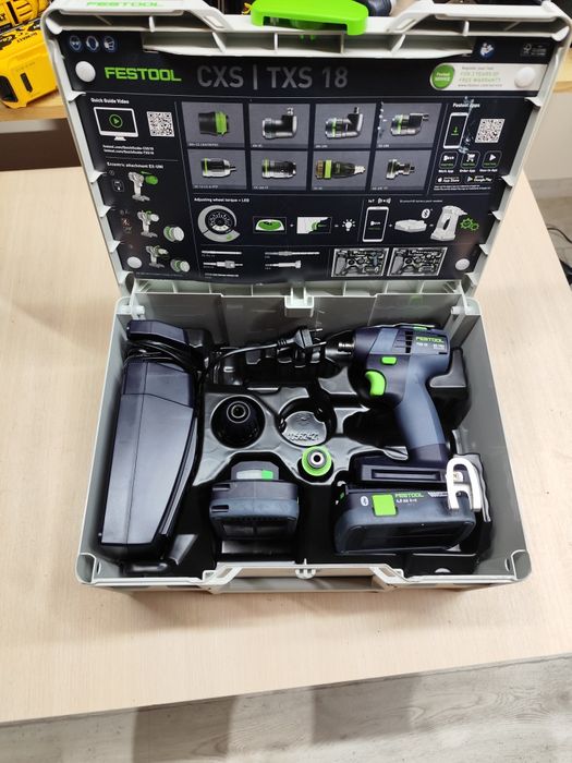 Festool TXS18 безщітковий акумуляторний шуруповерт Фестул оригінал