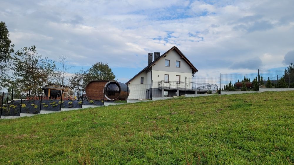 Dom domek w górach, domek z jacuzzi, willa strefa SPA (balia, sauna) Beskidy Góry wakacje noclegi