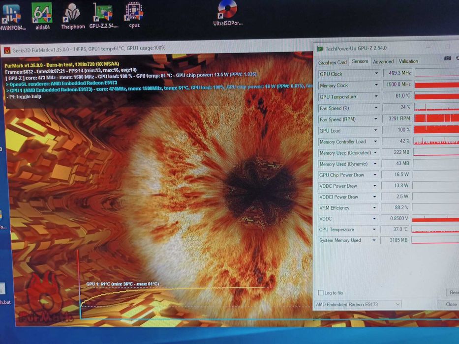 AMD Radeon E9173 2Gb GDDR5 LowProfile (Embedded RX550) низькопрофільна