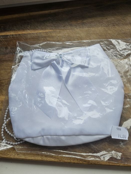 Torebka materialowa komunijna