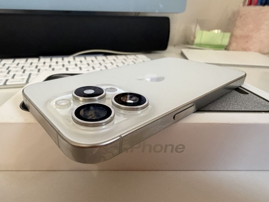 iPhone 15 Pro 128gb White Idealny Bateria 95%