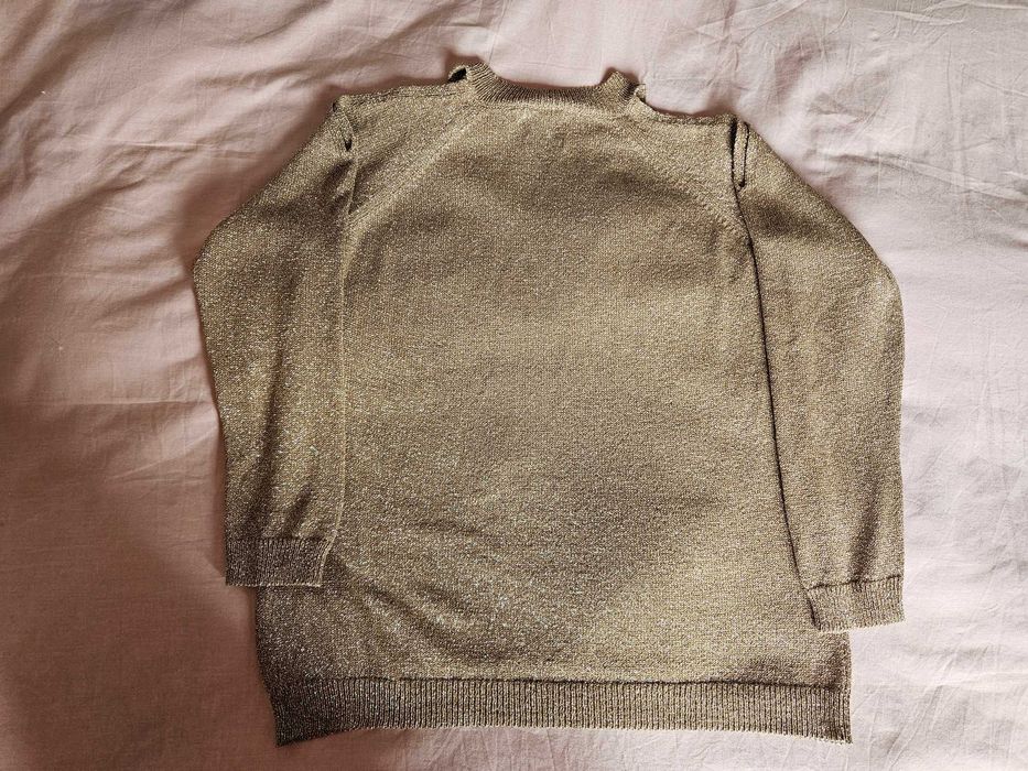 Camisola Dourada e Brilhante da Massimo Dutti