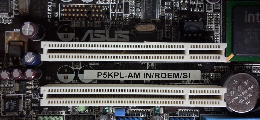 Conjunto de board  asus socket 775 completo