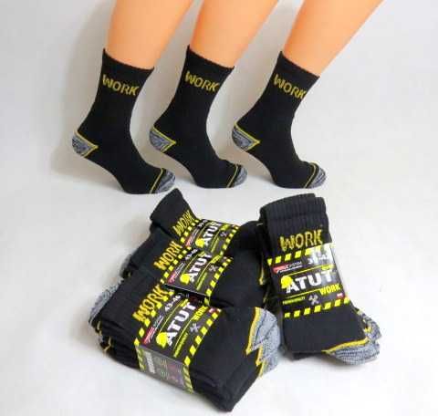Skarpety robocze work skarpetki FROTA do pracy bhp POLSKIE 43-46 12par