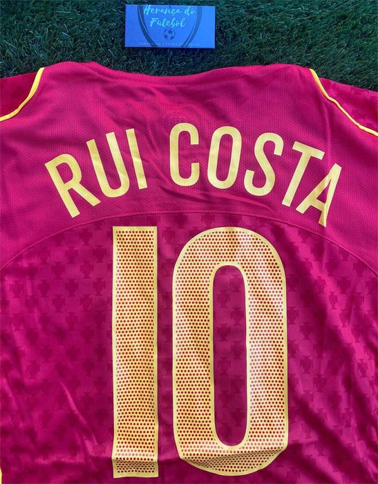 Camisola Portugal 2004 Rui Costa