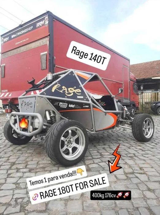 Vende-se buggy rage comet 140-T 1000cc