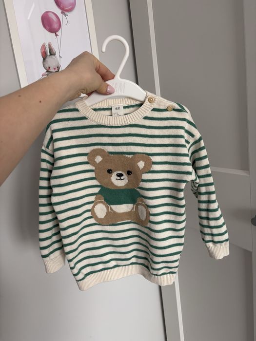 Sweterek H&M miś