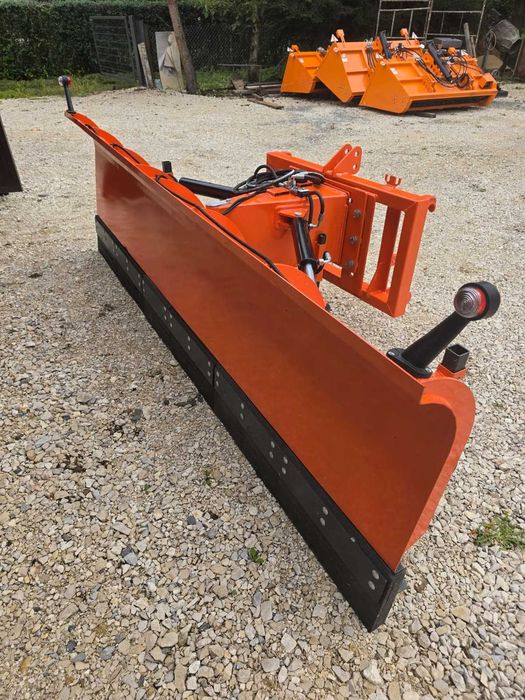 Pługi proste do śniegu komunalne Metal technik euro/tuz