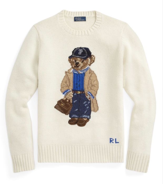 sweter polo ralph lauren bear nowy