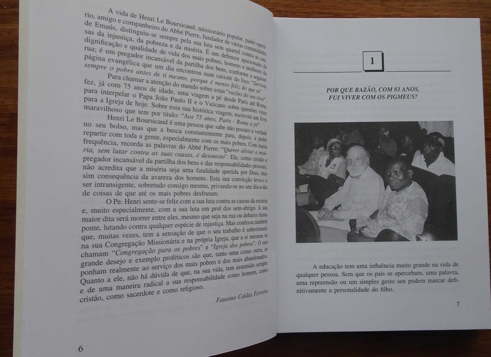 Pigmeu Entre Os Pigmeus (Uma Partilha de Vida e de Fé)