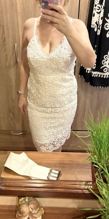 Sukienka boho na ramiaczkach